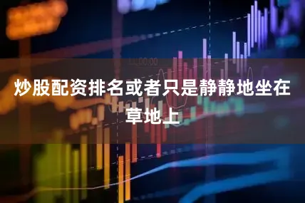 炒股配资排名或者只是静静地坐在草地上